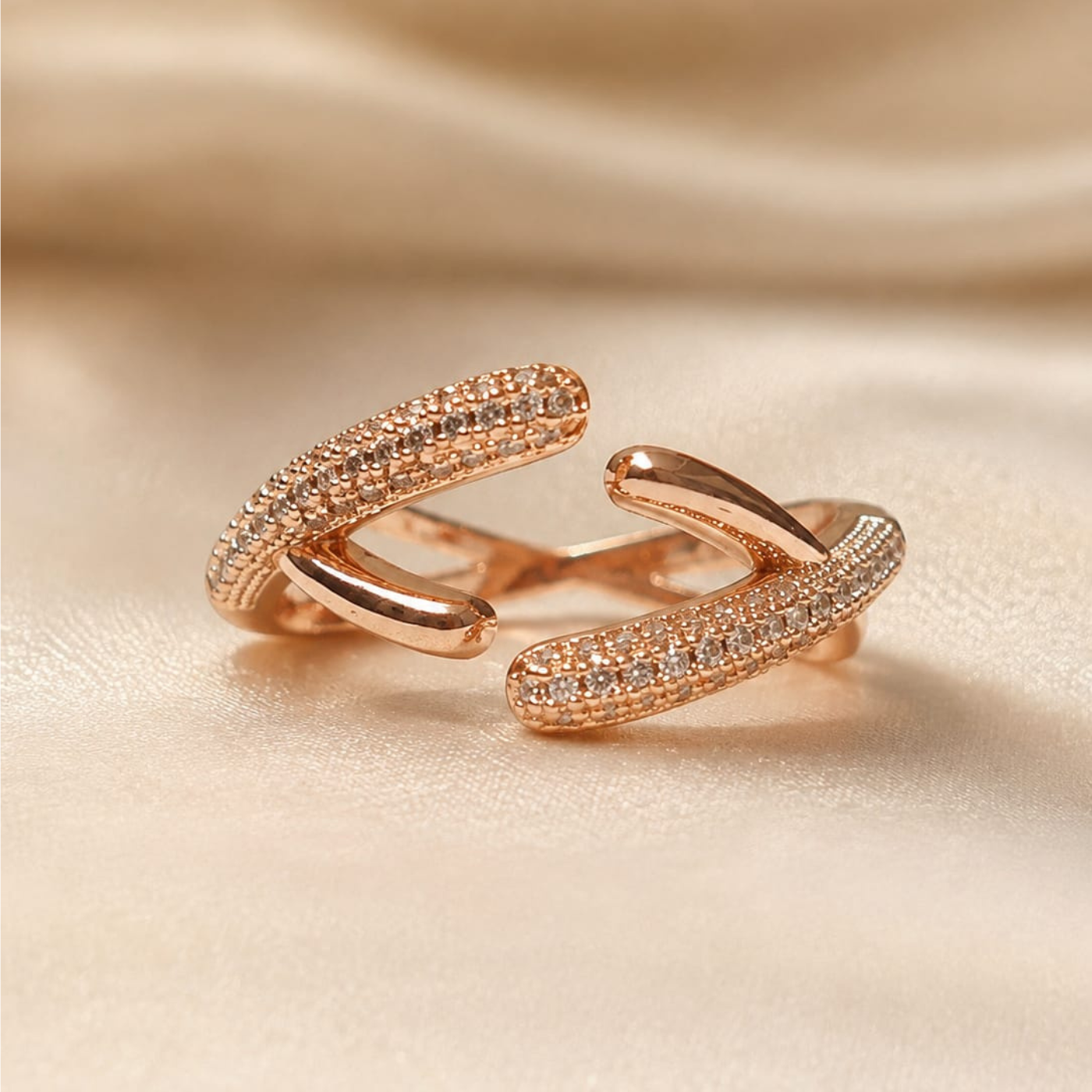 Twig Rose Gold Ring for Women​