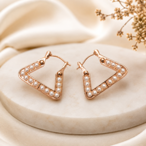 Rose Gold Earrings