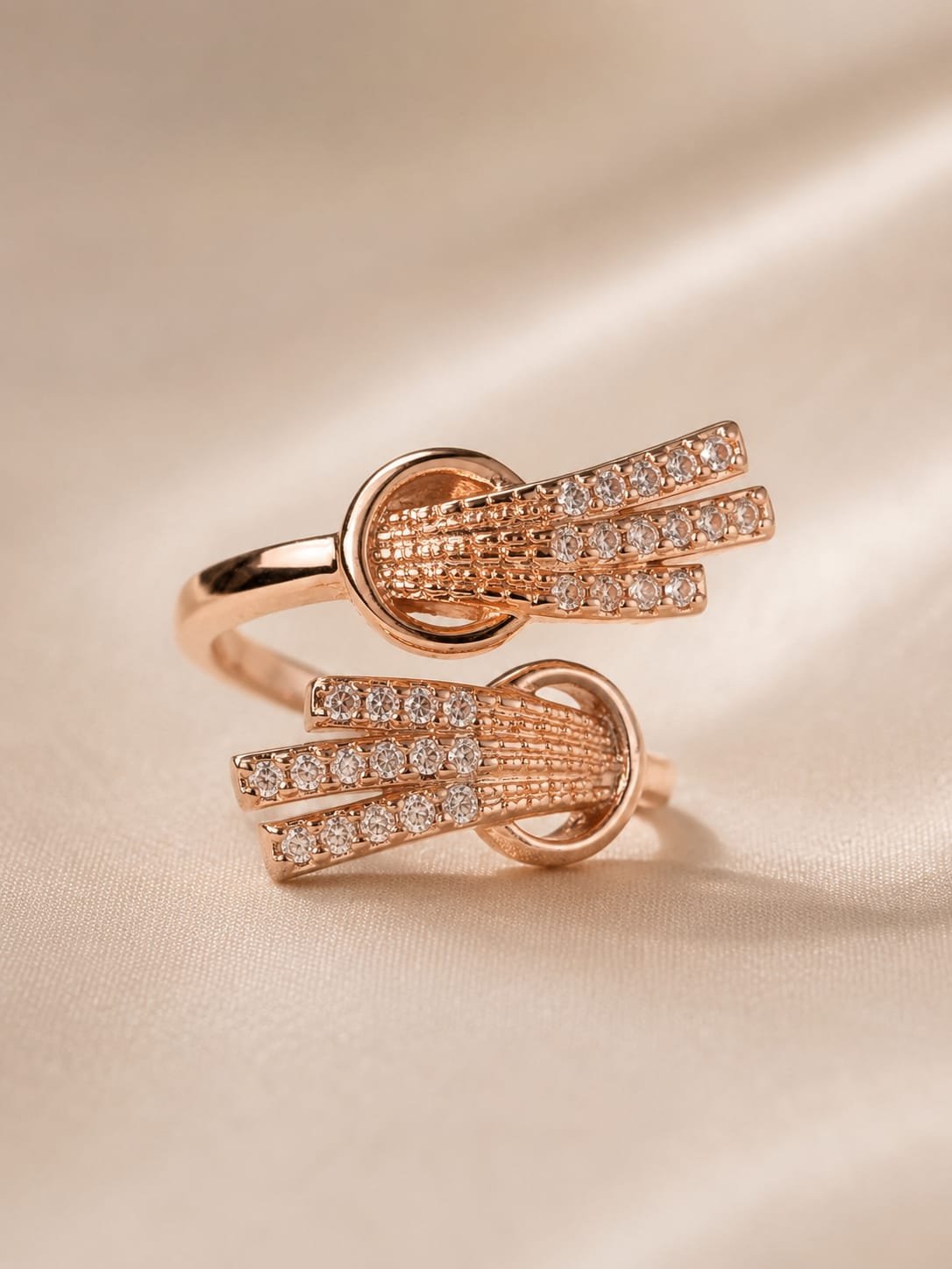 Anti Tarnish Rose Gold Ring